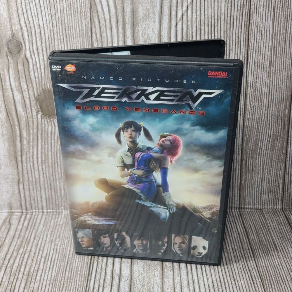 Tekken Blood Vengeance DVD 2011 Namco Bandai CGI Anime Movie